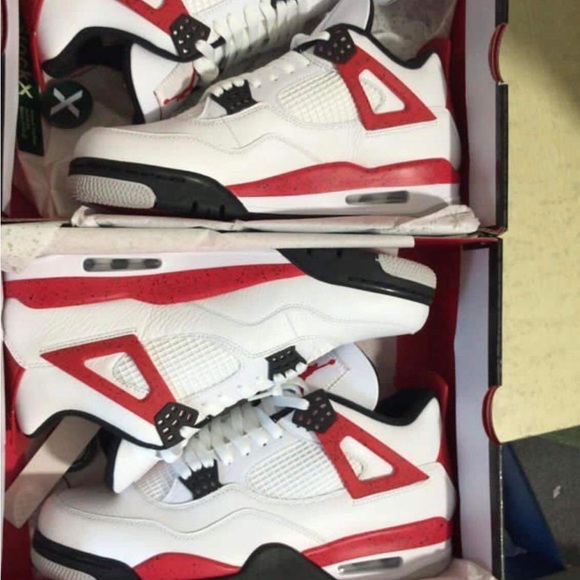 Jordan retro 4 cement new size 12